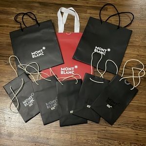 ⭐️montblanc Paperbags Lot⭐️